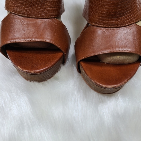 Nine West Platform Stiletto Shoes Sandals - Picture 3 of 16